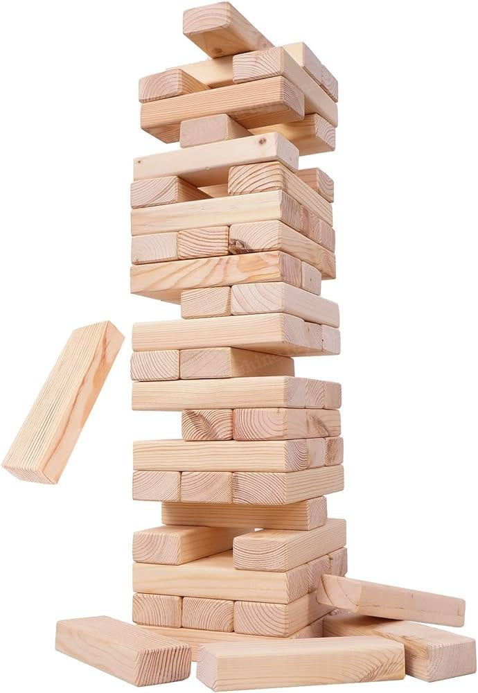 Stack high jenga 54 piece